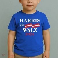 Vote Kamala Harris Tim Walz 2024 Election Toddler T-Shirt thumb 2