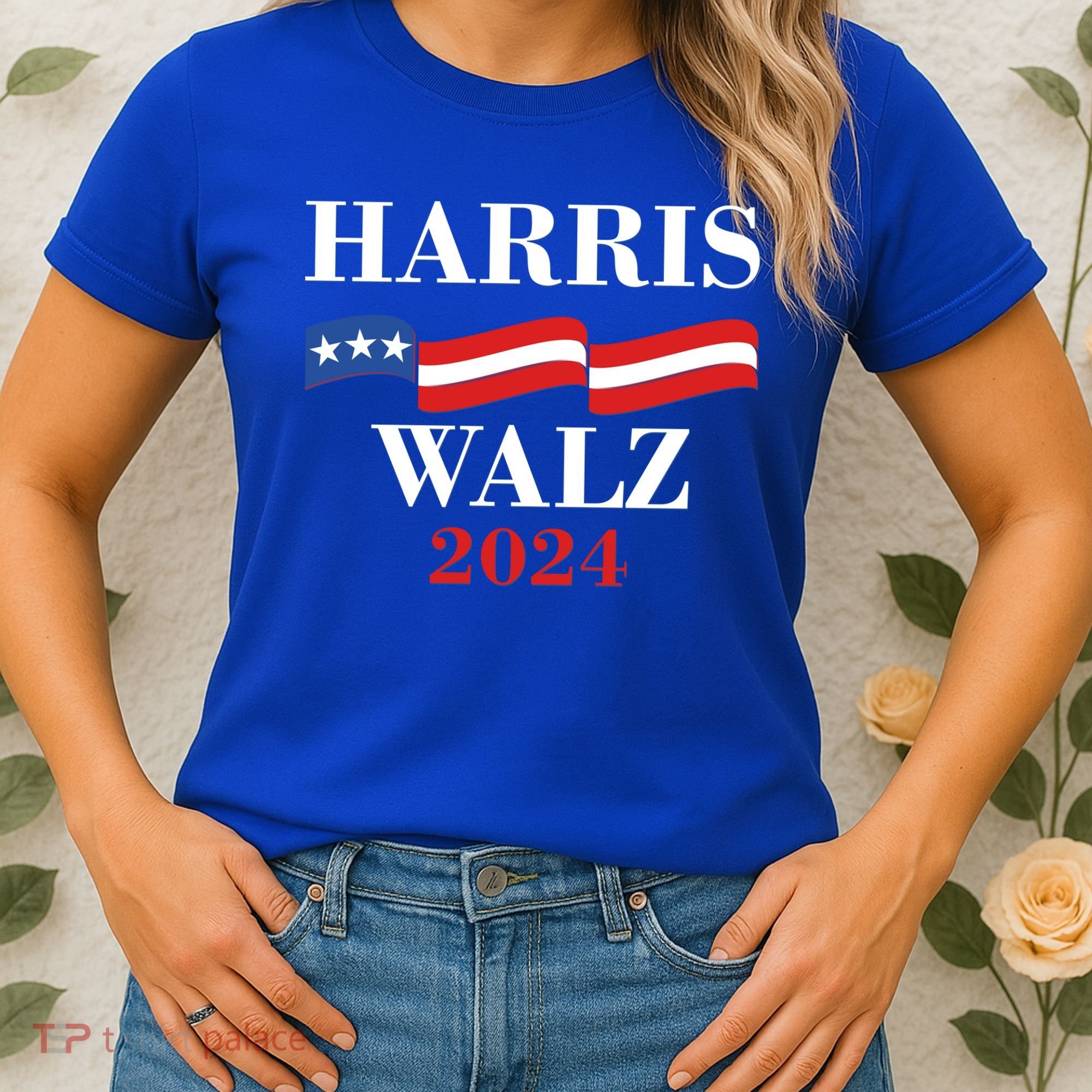 Vote Kamala Harris Tim Walz 2024 Election Women's T-Shirt