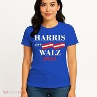 Vote Kamala Harris Tim Walz 2024 Election Women's T-Shirt thumb 4