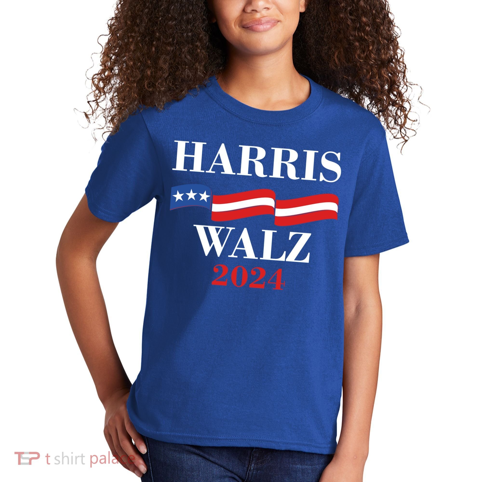 Vote Kamala Harris Tim Walz 2024 Election Kids T-Shirt