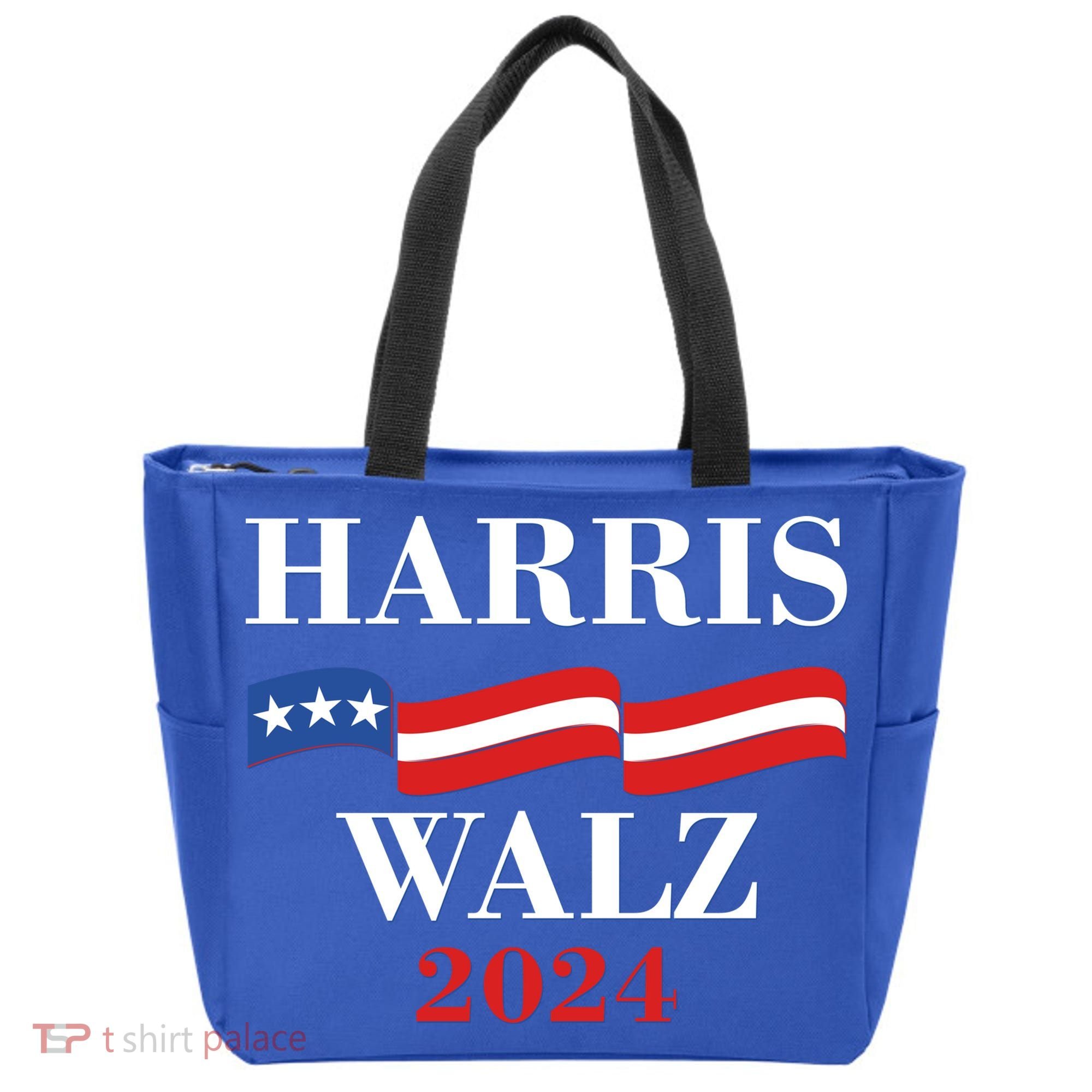 Vote Kamala Harris Tim Walz 2024 Election Tote Bag