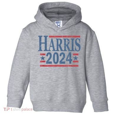 Vintage Kamala Harris 2024 Toddler Hoodie