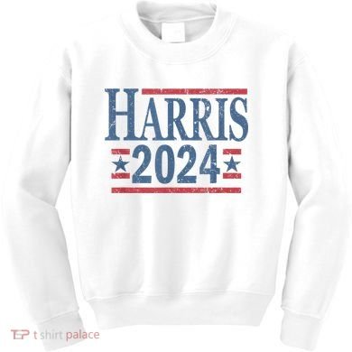 Vintage Kamala Harris 2024 Kids Sweatshirt