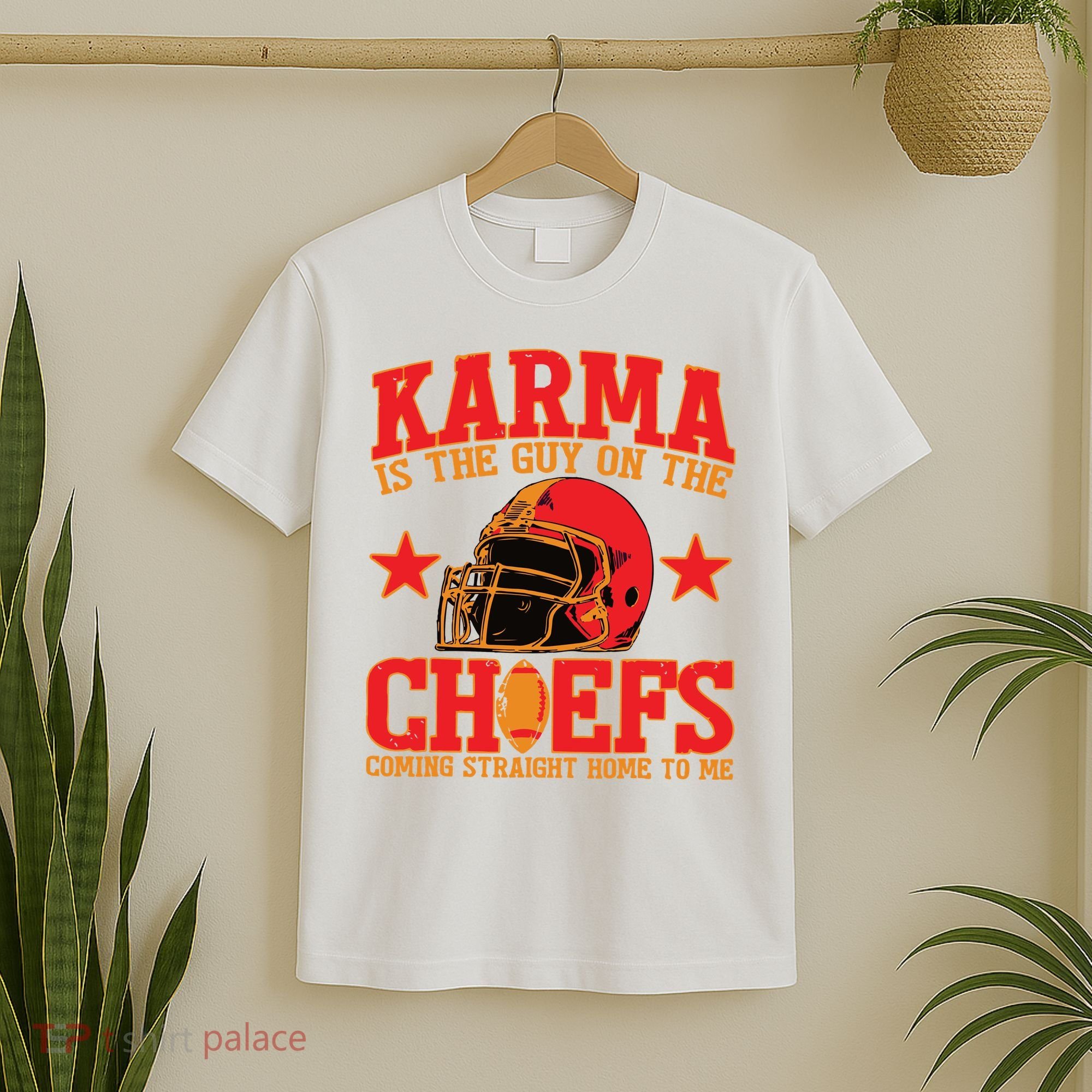 Vintage Karma Is The Guy On The Chief Football T-Shirt
