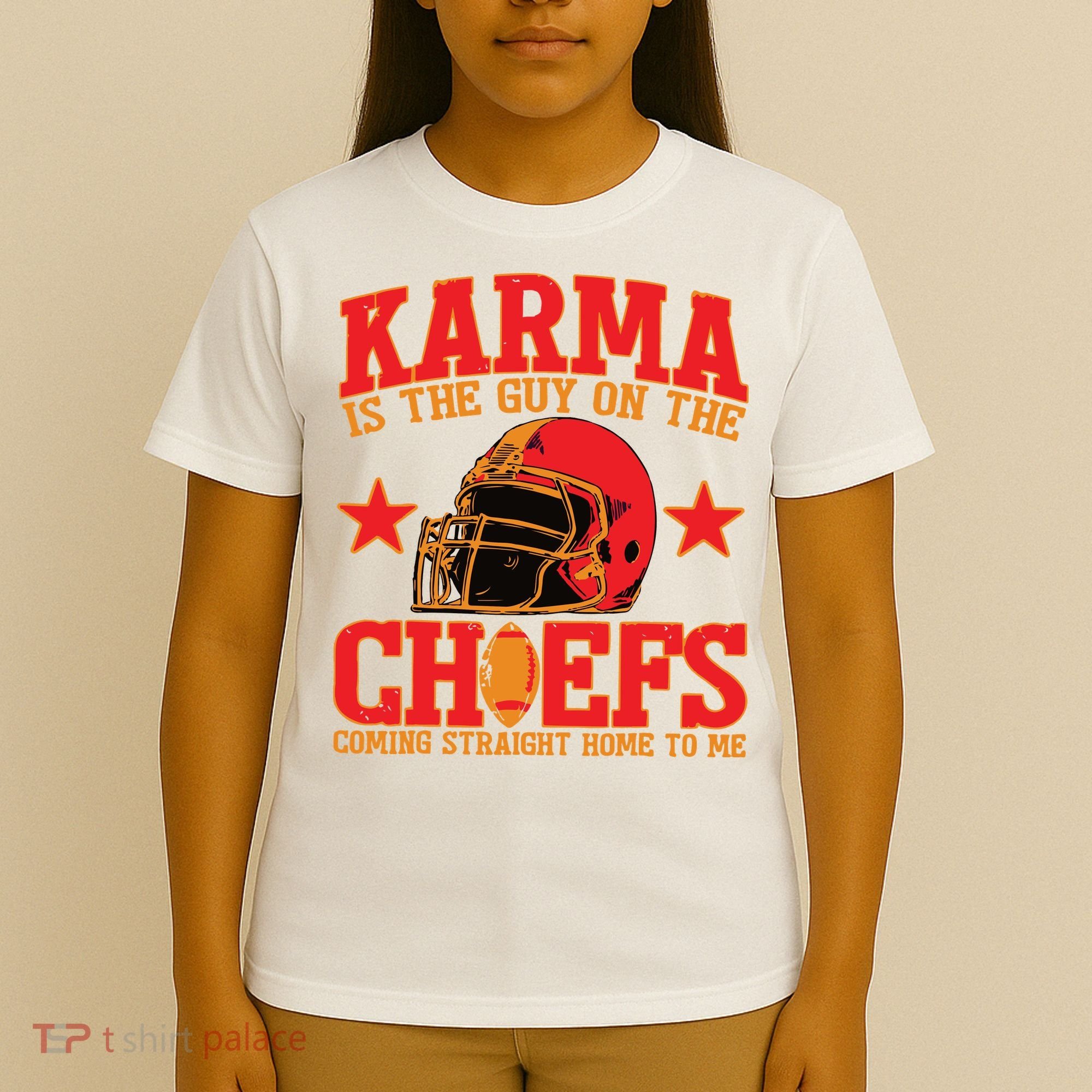 Vintage Karma Is The Guy On The Chief Football T-Shirt