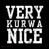 Very Kurwa Nice Retro Text Funny T-Shirt thumb 7