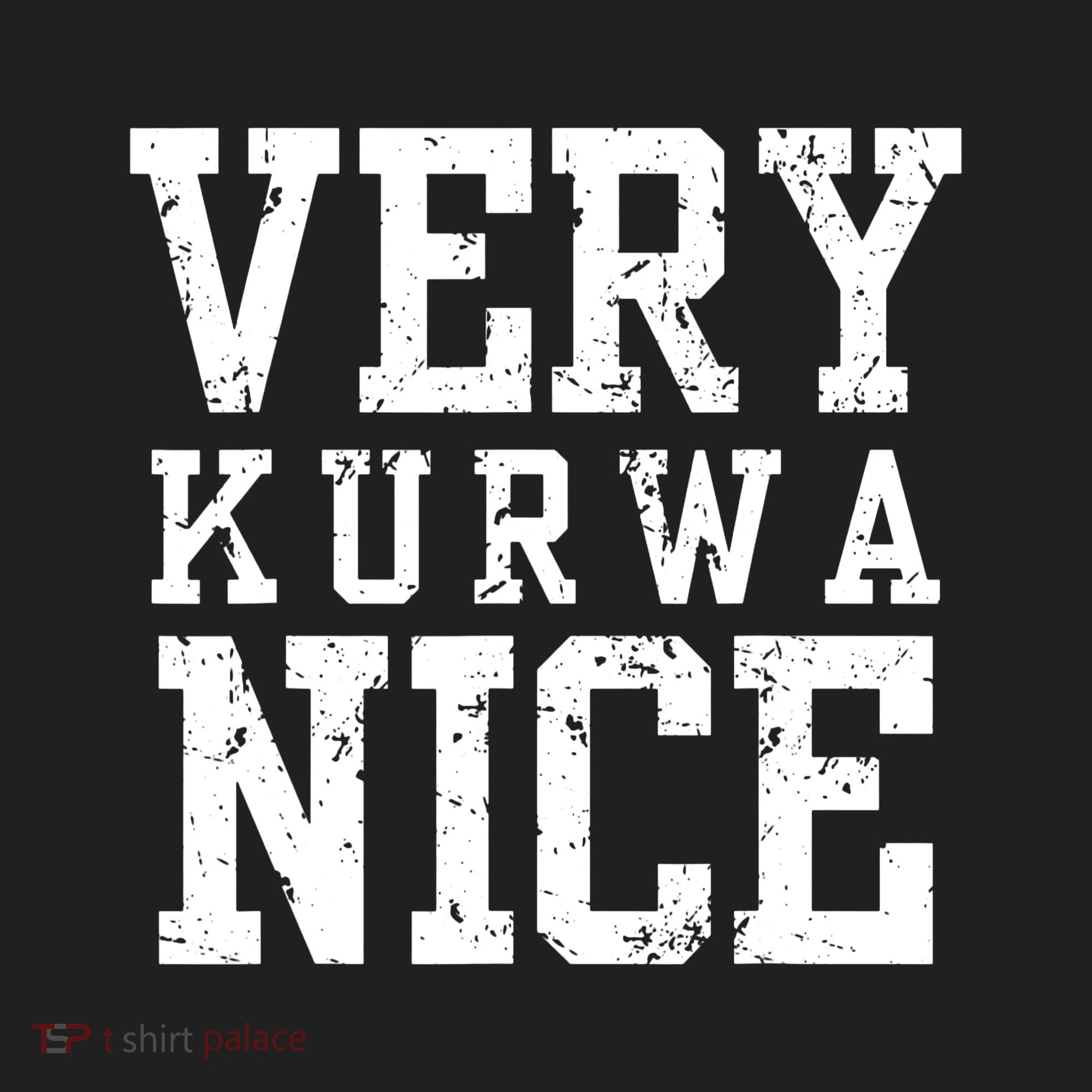 Very Kurwa Nice Retro Text Funny Hat