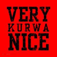 Very Kurwa Nice Retro Text Funny Santa Hat thumb 1