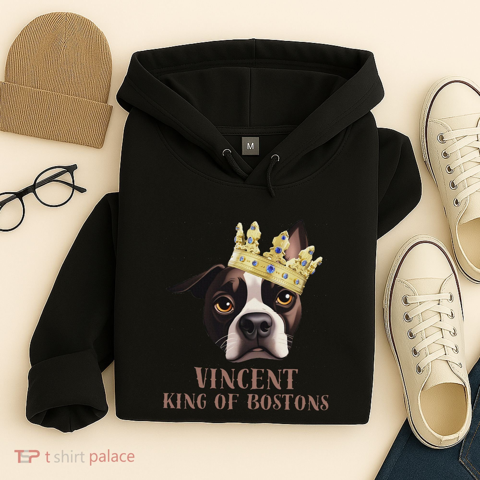 Vincent King Of Bostons Hoodie