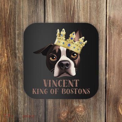 Vincent King Of Bostons Coaster