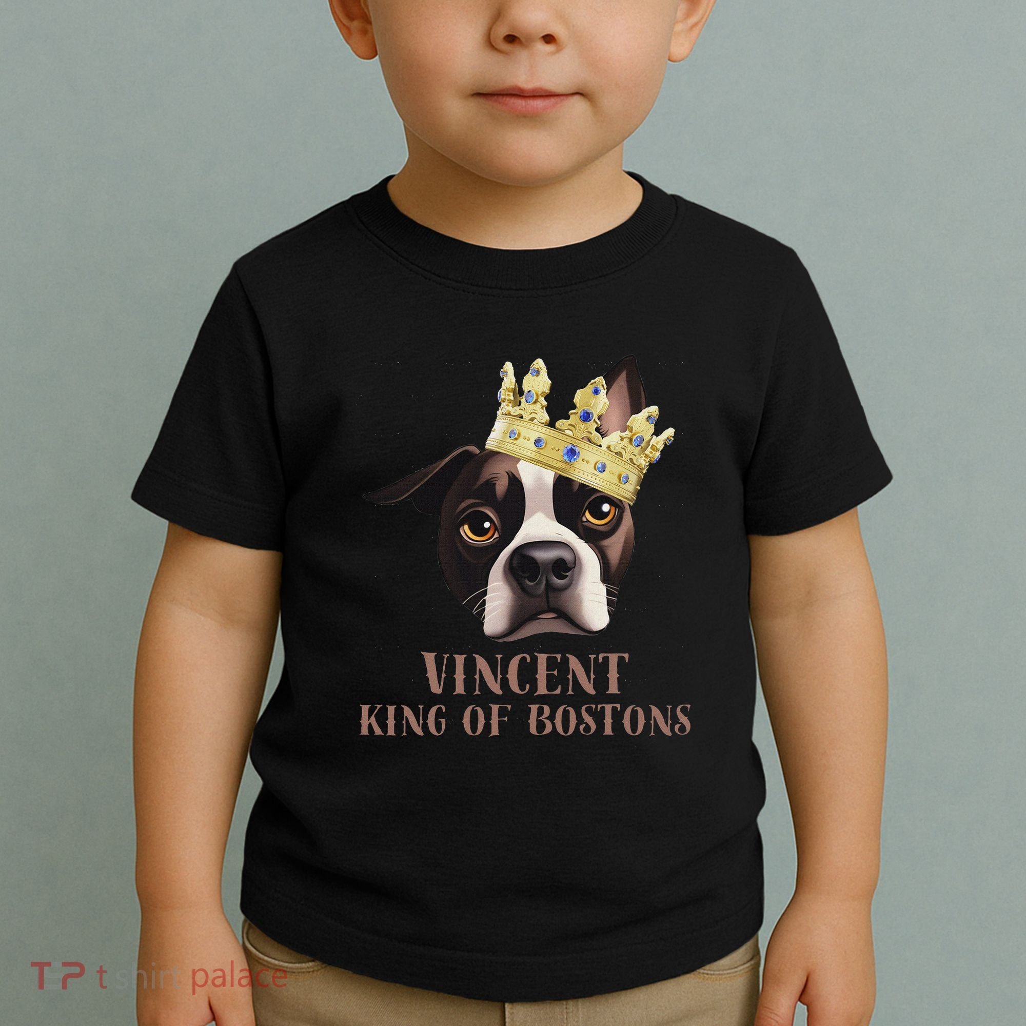 Vincent King Of Bostons Toddler T-Shirt