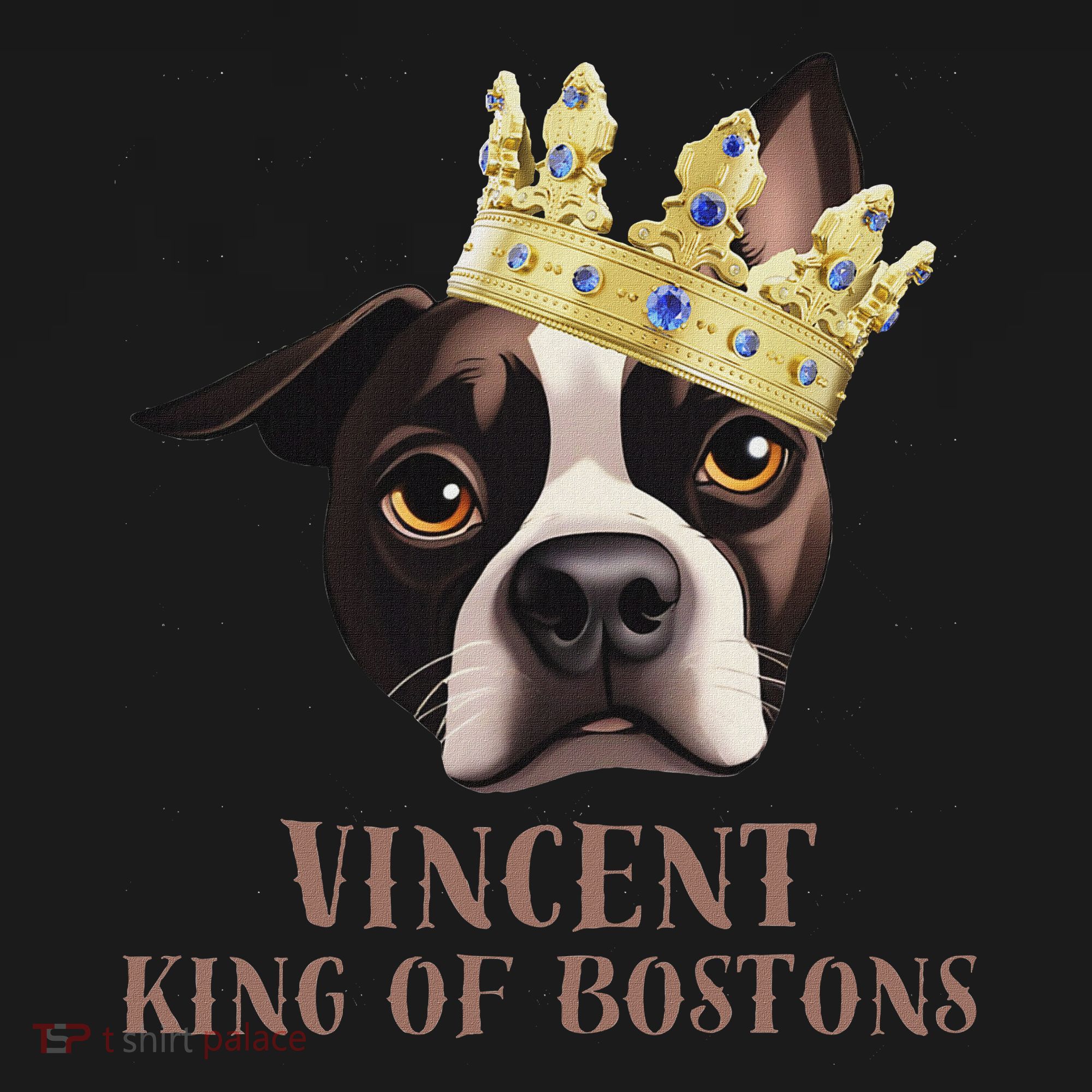 Vincent King Of Bostons Kids Sweatshirt