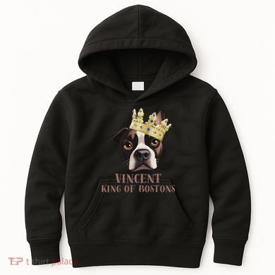 Vincent King Of Bostons Kids Hoodie