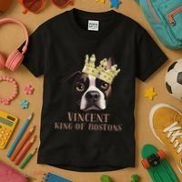 Vincent King Of Bostons Kids T-Shirt thumb 3