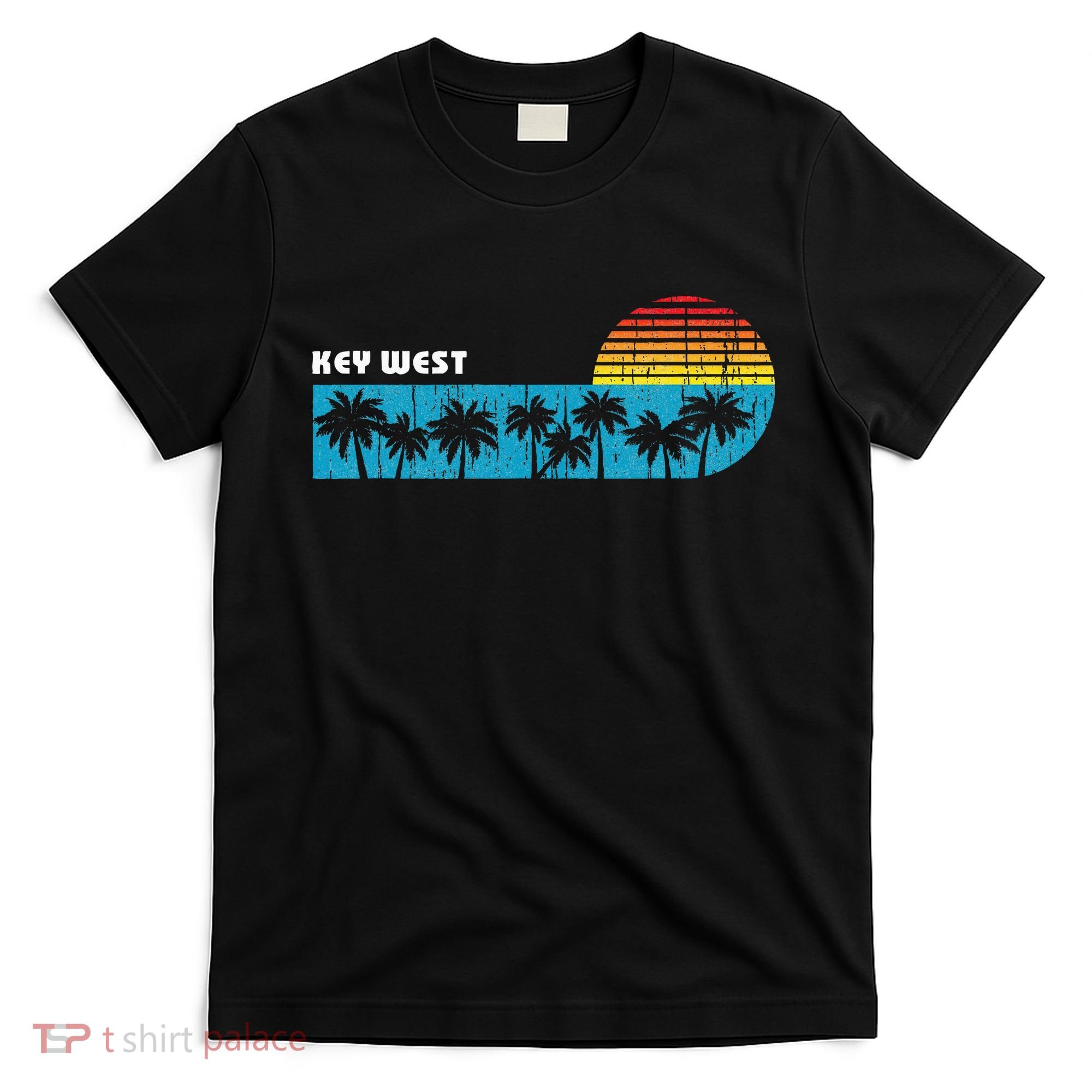 Vintage Key West Florida Keys Vacation Souvenir T-Shirt