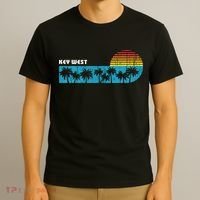 Vintage Key West Florida Keys Vacation Souvenir T-Shirt thumb 3