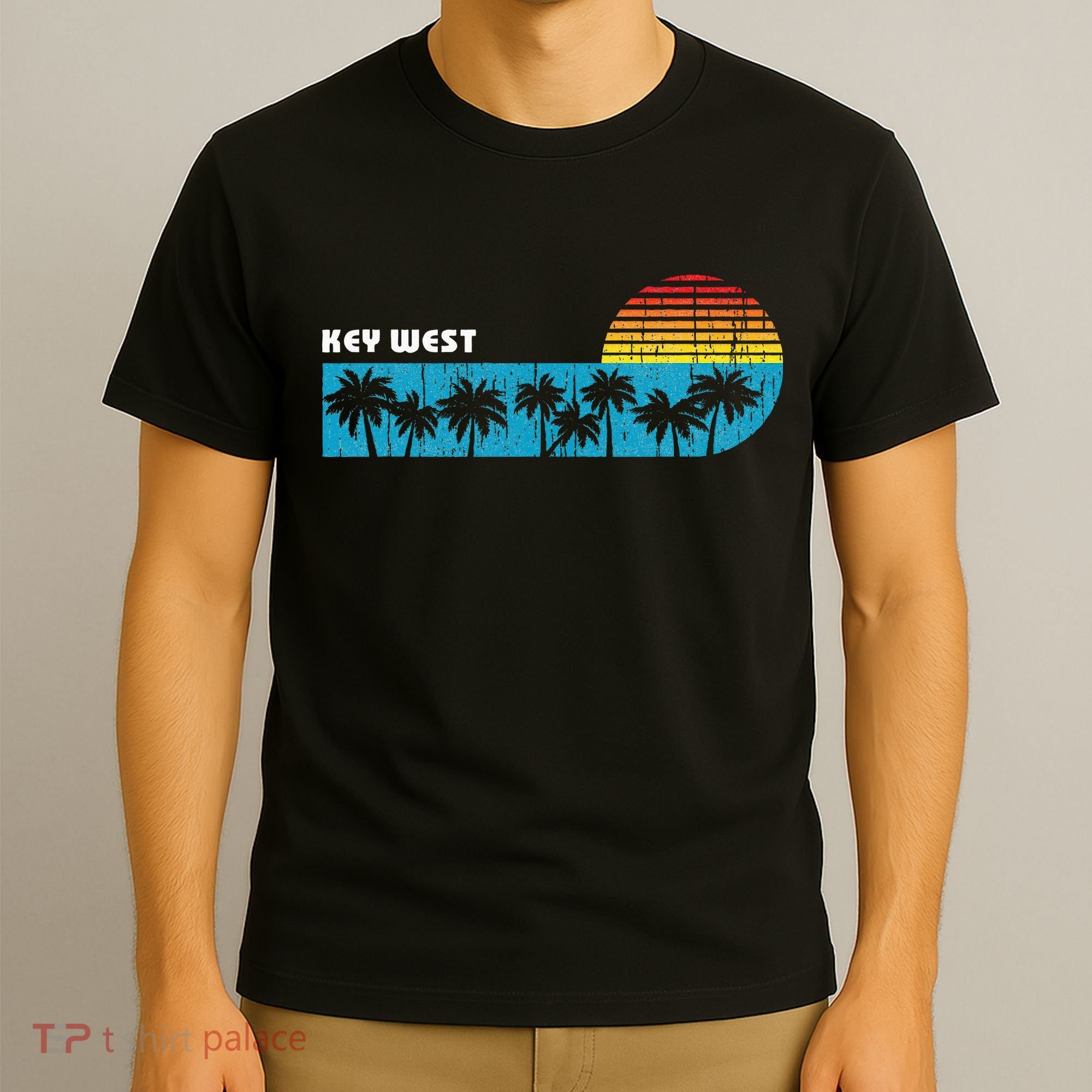 Vintage Key West Florida Keys Vacation Souvenir T-Shirt