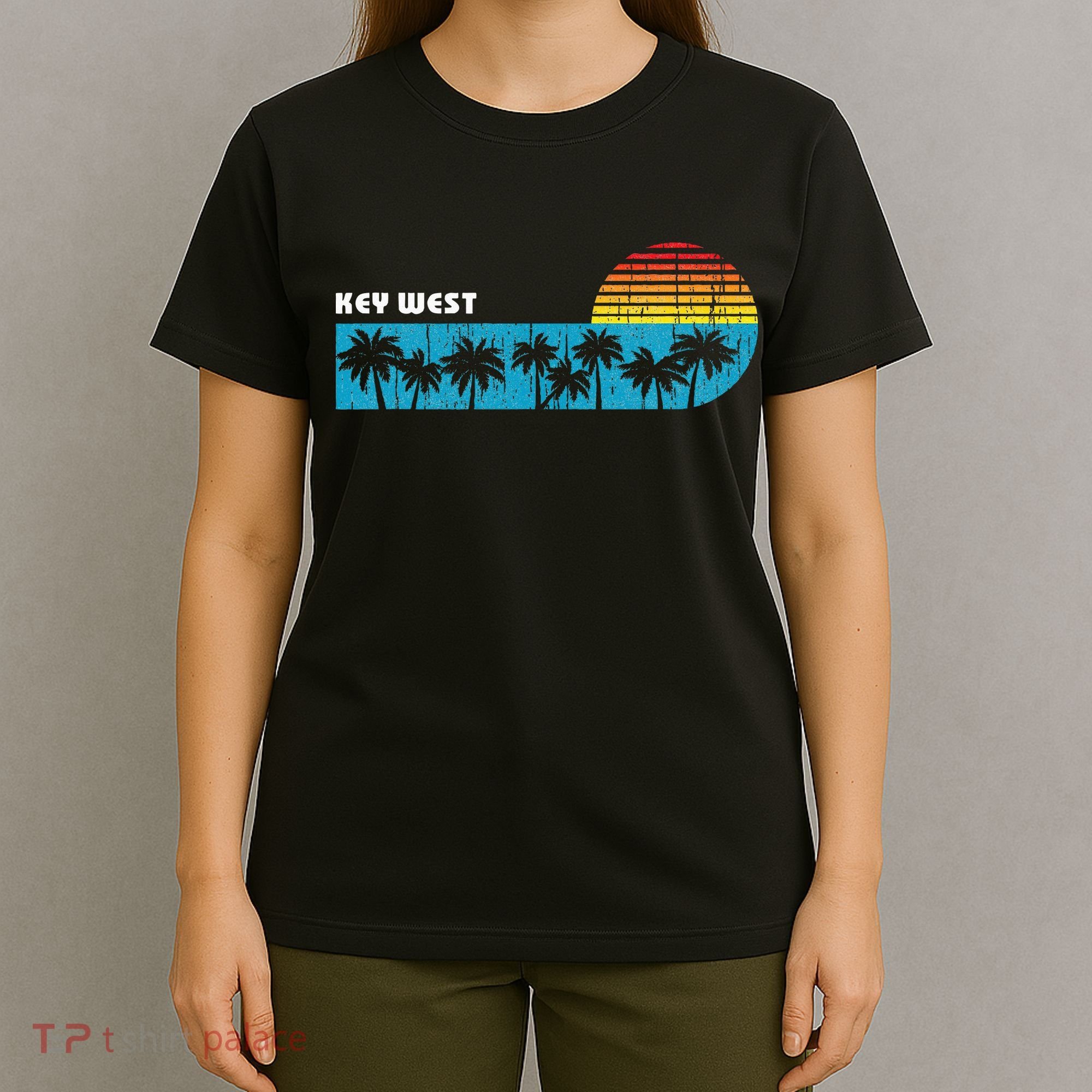 Vintage Key West Florida Keys Vacation Souvenir T-Shirt
