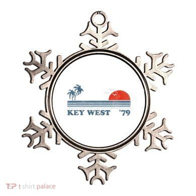 Vintage Key West Florida Beach Retro Sunset Keys 70S Gift Ornament