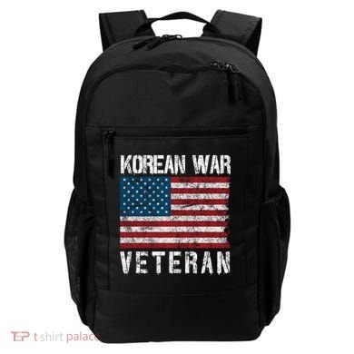 Vintage Korean War Veteran Gift Backpack