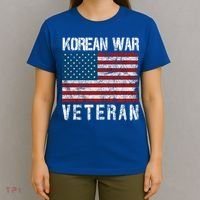 Vintage Korean War Veteran Gift T-Shirt thumb 4