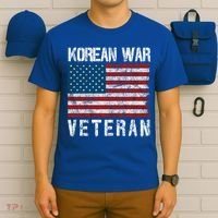Vintage Korean War Veteran Gift T-Shirt thumb 6