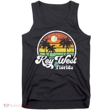 Vintage Key West Florida Keys Retro 70S Beach Tank Top