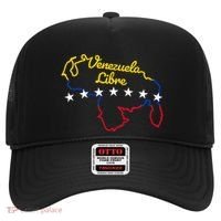 Venezuela Libre 7 Stars Flag Venezuelan Map Souvenir Hat thumb 0