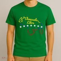 Venezuela Libre 7 Stars Flag Venezuelan Map Souvenir T-Shirt thumb 3
