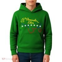 Venezuela Libre 7 Stars Flag Venezuelan Map Souvenir Kids Hoodie thumb 4