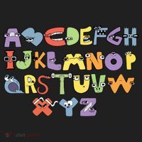 Villain Letter Abcs Evil Alphabet Lore Women's Sweatshirt thumb 2