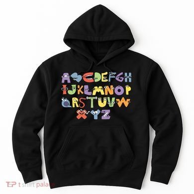 Villain Letter Abcs Evil Alphabet Lore Hoodie