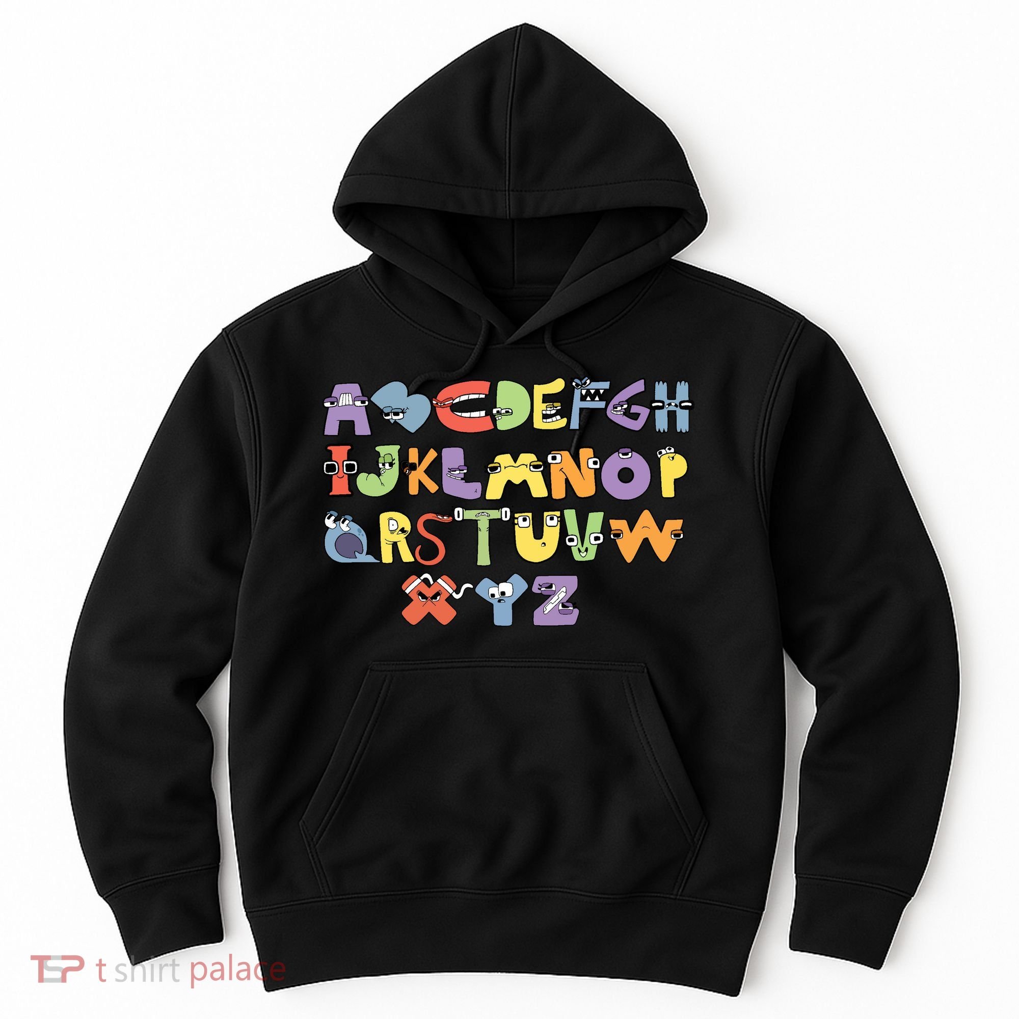 Villain Letter Abcs Evil Alphabet Lore Hoodie