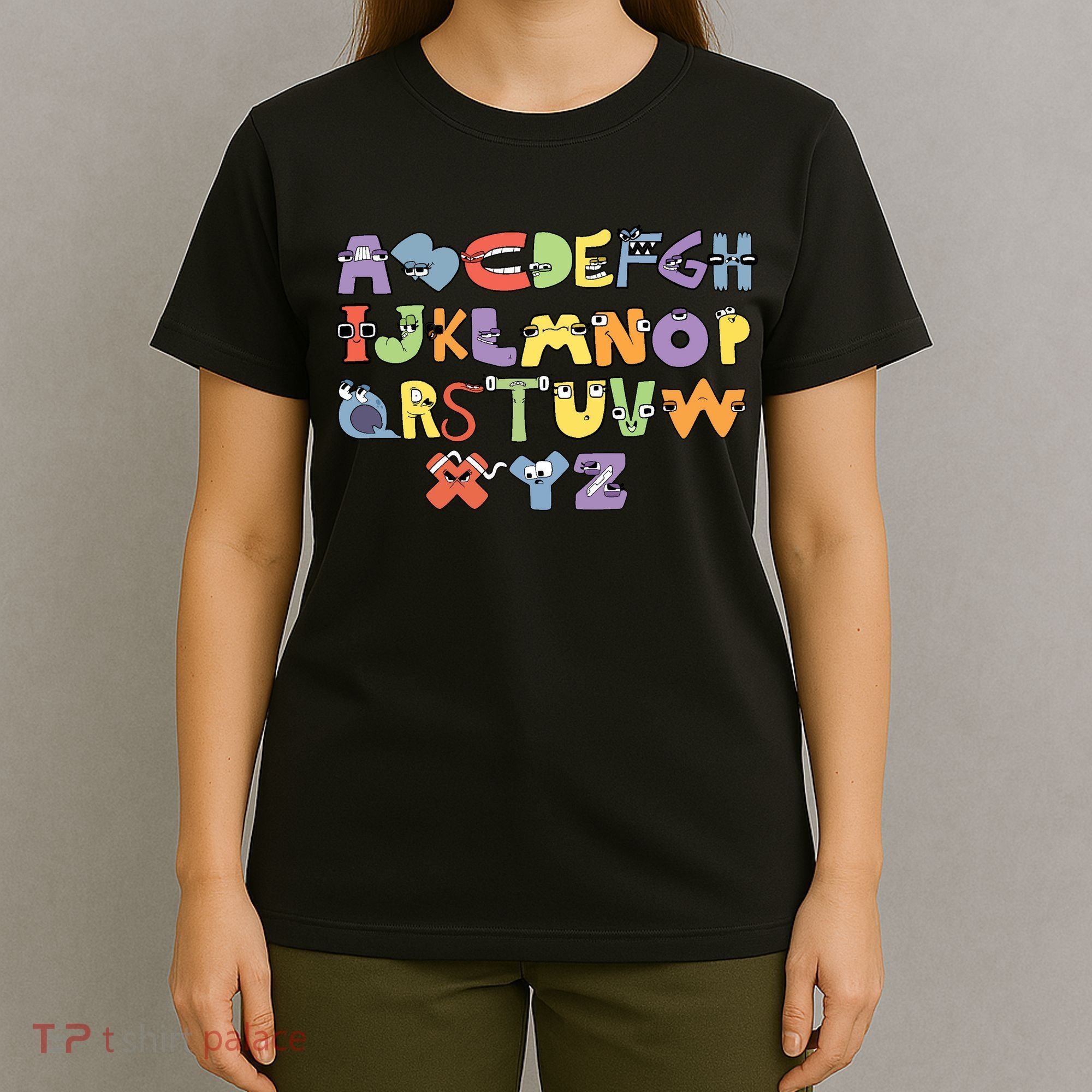 Villain Letter Abcs Evil Alphabet Lore T-Shirt