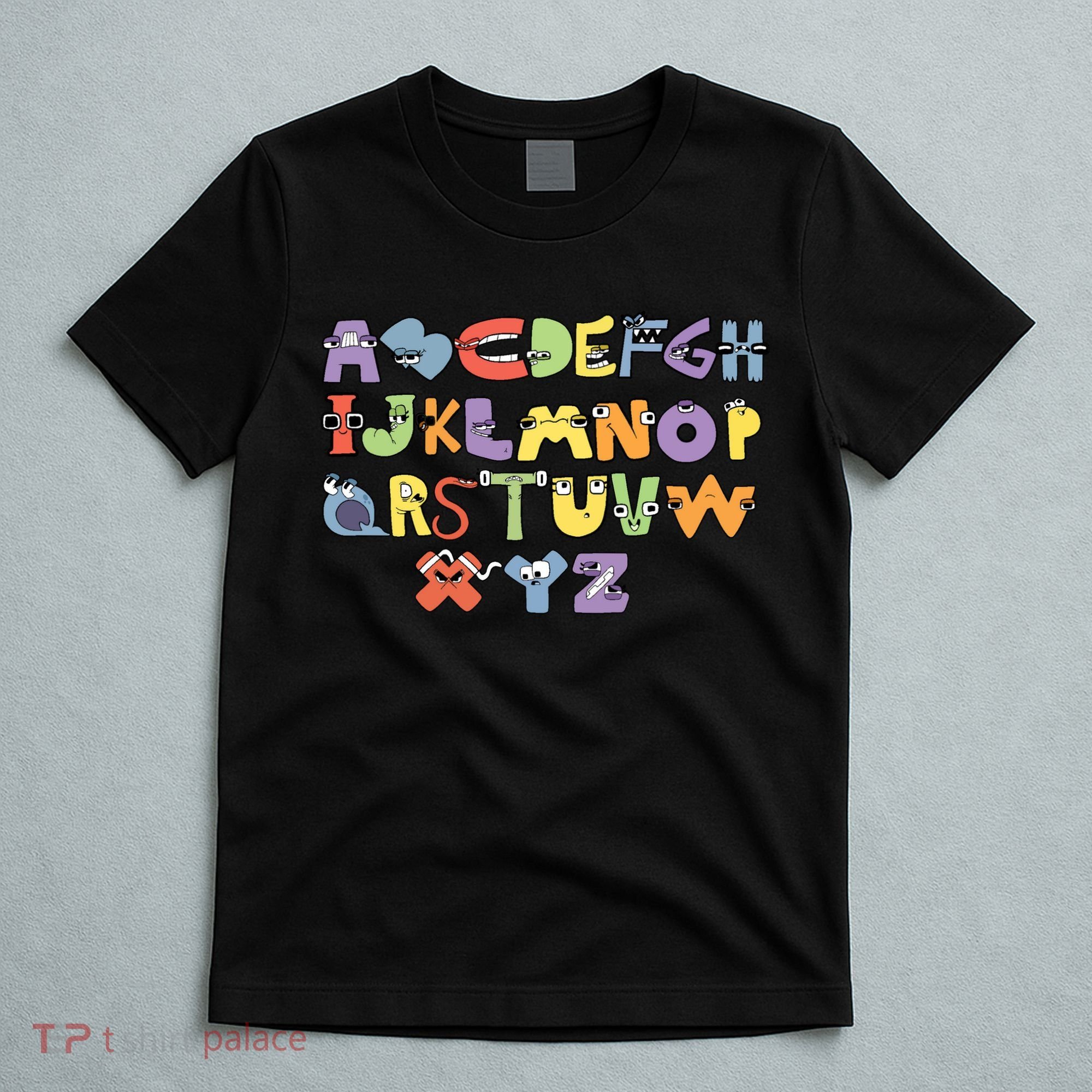 Villain Letter Abcs Evil Alphabet Lore T-Shirt