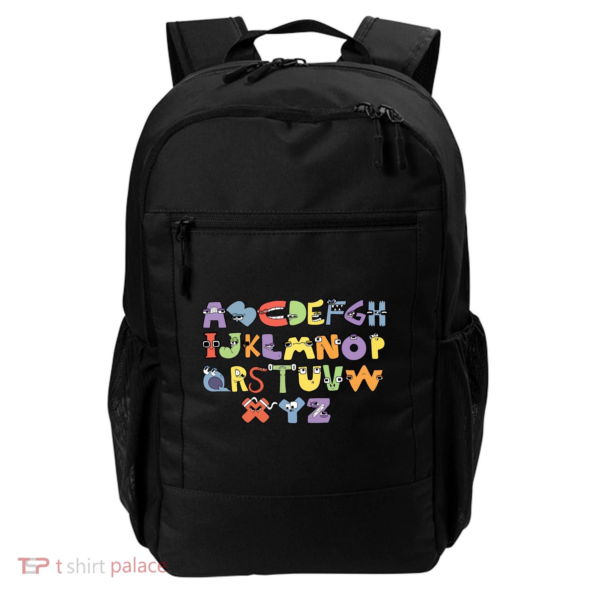 Villain Letter Abcs Evil Alphabet Lore Backpack