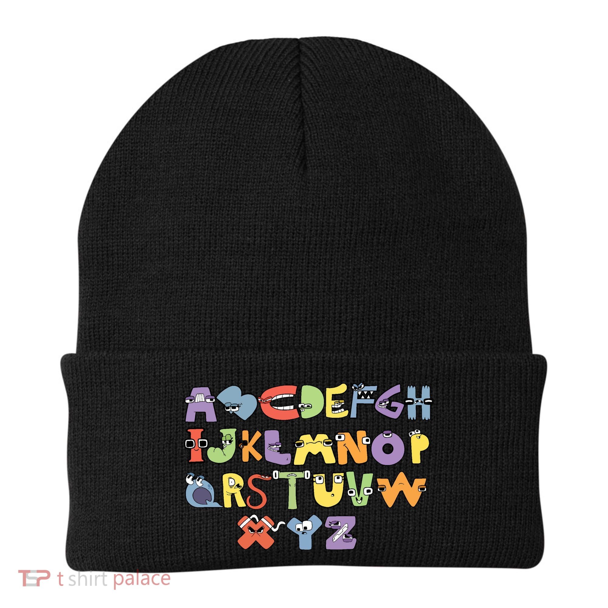Villain Letter Abcs Evil Alphabet Lore Beanie