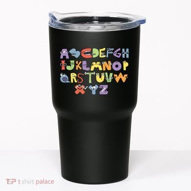 Villain Letter Abcs Evil Alphabet Lore Tumbler