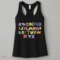 Villain Letter Abcs Evil Alphabet Lore Women's Tank Top thumb 3