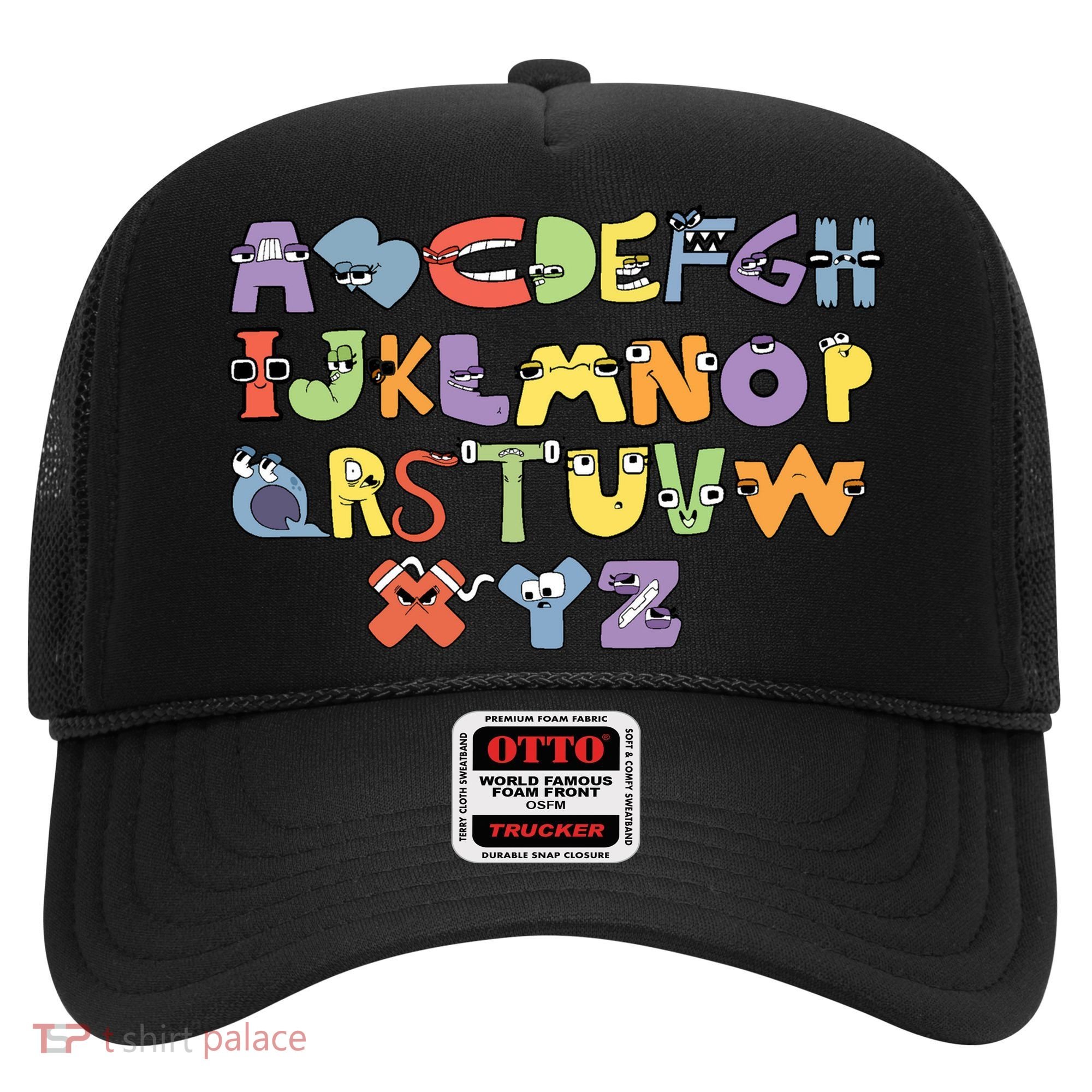 Villain Letter Abcs Evil Alphabet Lore Hat