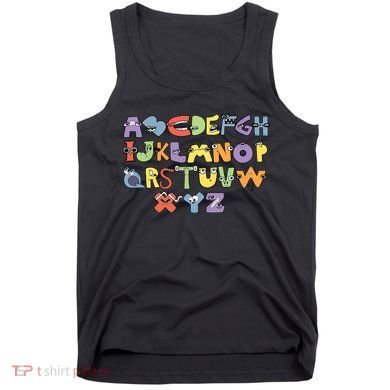 Villain Letter Abcs Evil Alphabet Lore Tank Top