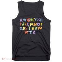 Villain Letter Abcs Evil Alphabet Lore Tank Top thumb 0