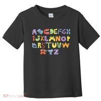 Villain Letter Abcs Evil Alphabet Lore Toddler T-Shirt thumb 0