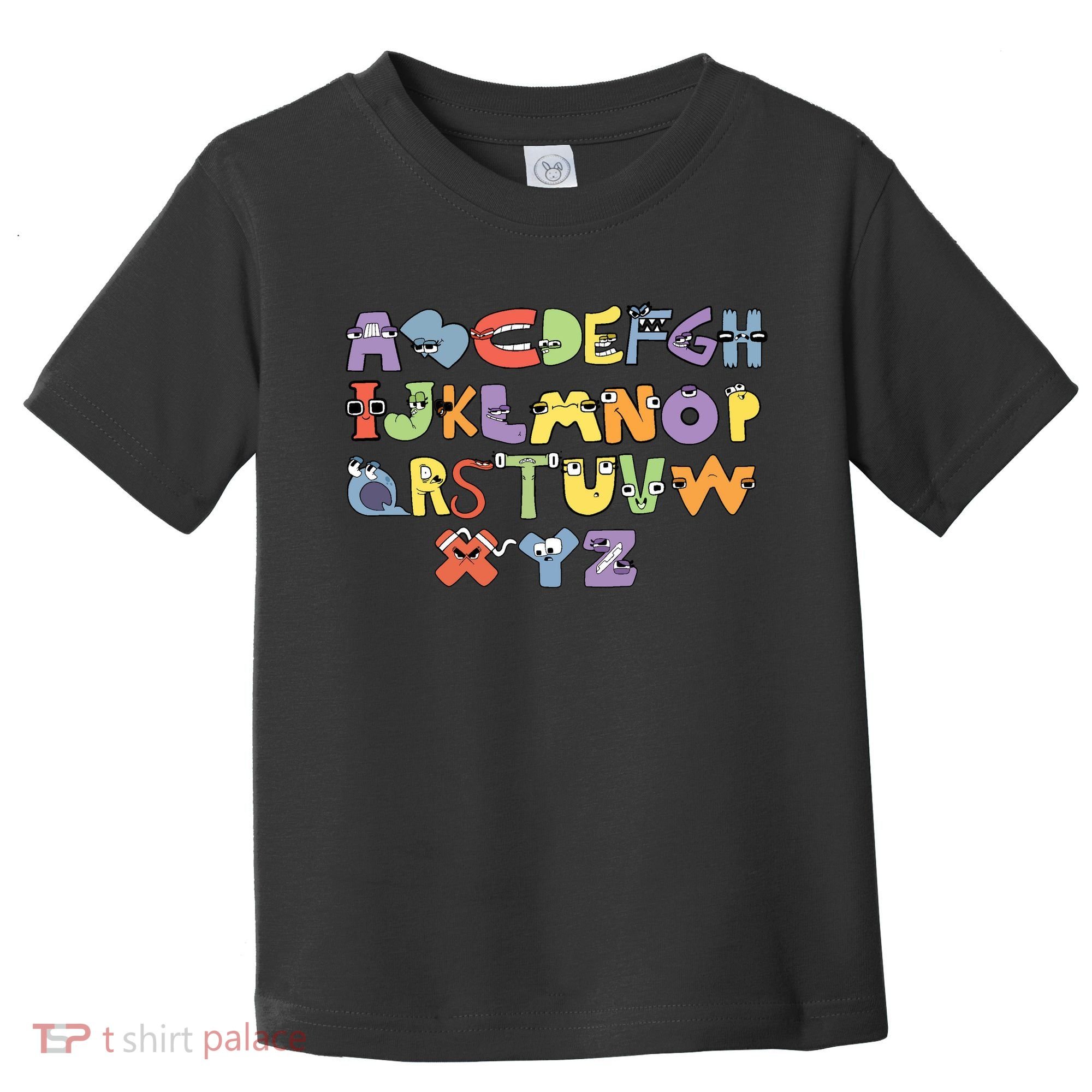 Villain Letter Abcs Evil Alphabet Lore Toddler T-Shirt