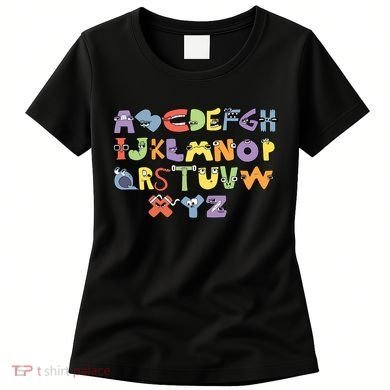 Villain Letter Abcs Evil Alphabet Lore Women's T-Shirt