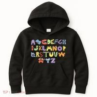 Villain Letter Abcs Evil Alphabet Lore Kids Hoodie thumb 0