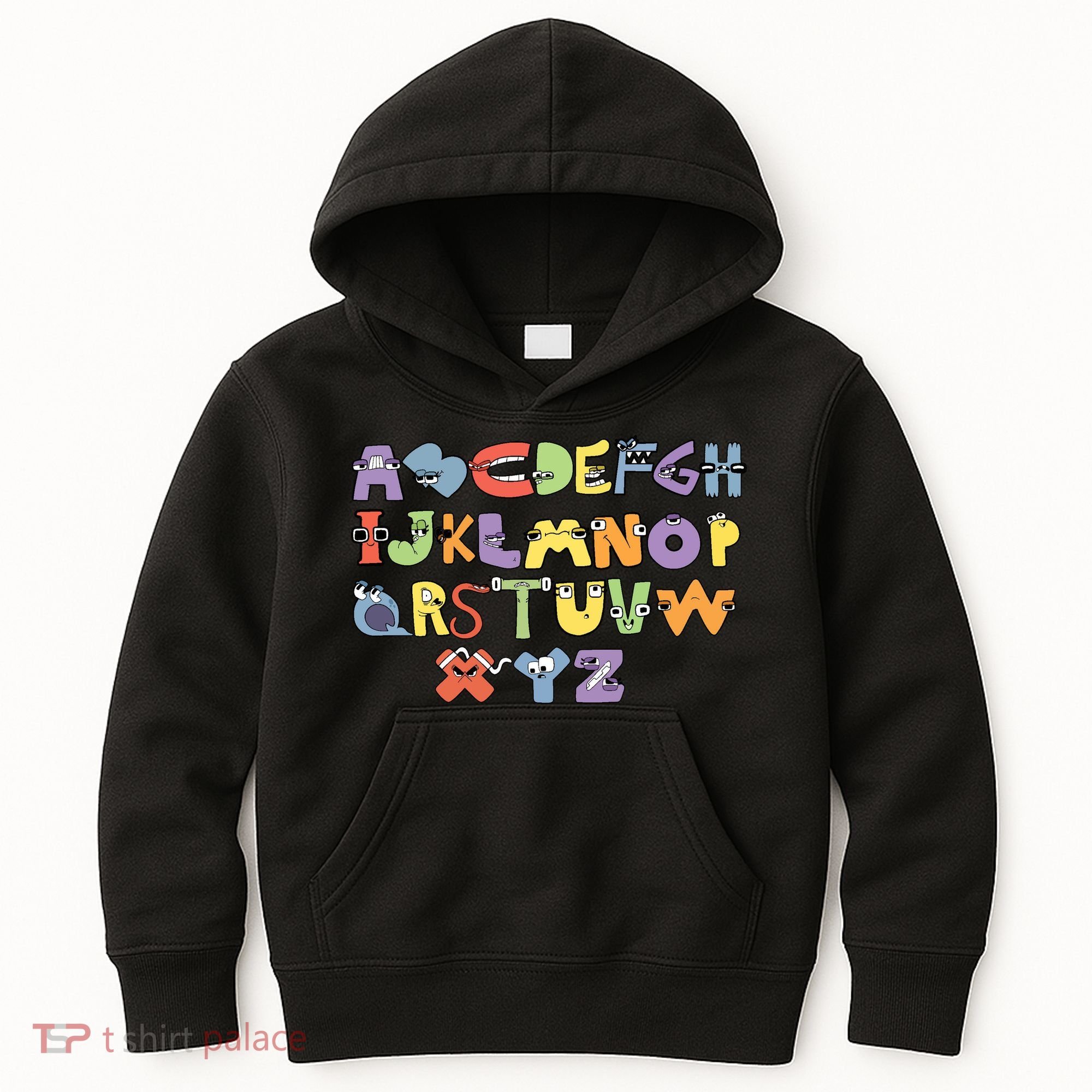 Villain Letter Abcs Evil Alphabet Lore Kids Hoodie