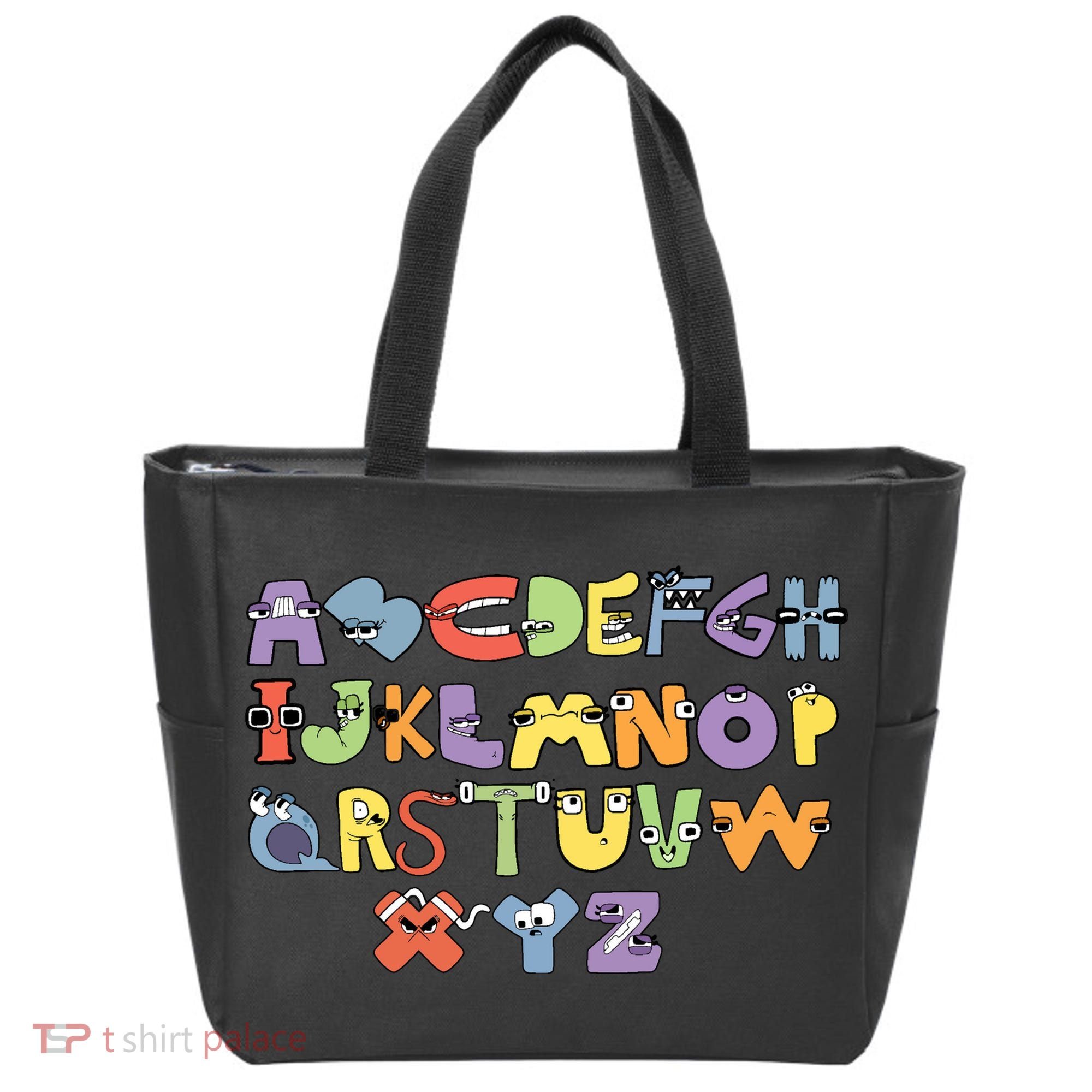 Villain Letter Abcs Evil Alphabet Lore Tote Bag