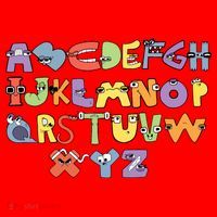 Villain Letter Abcs Evil Alphabet Lore Santa Hat thumb 1