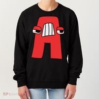 Villain Letter Abc Costume Boys Matching Evil Alphabet Lore Women's Sweatshirt thumb 0